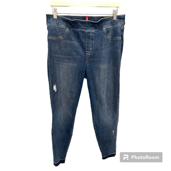 Spanx Jegging Size XL EUC Blue N0559 - Picture 1 of 7